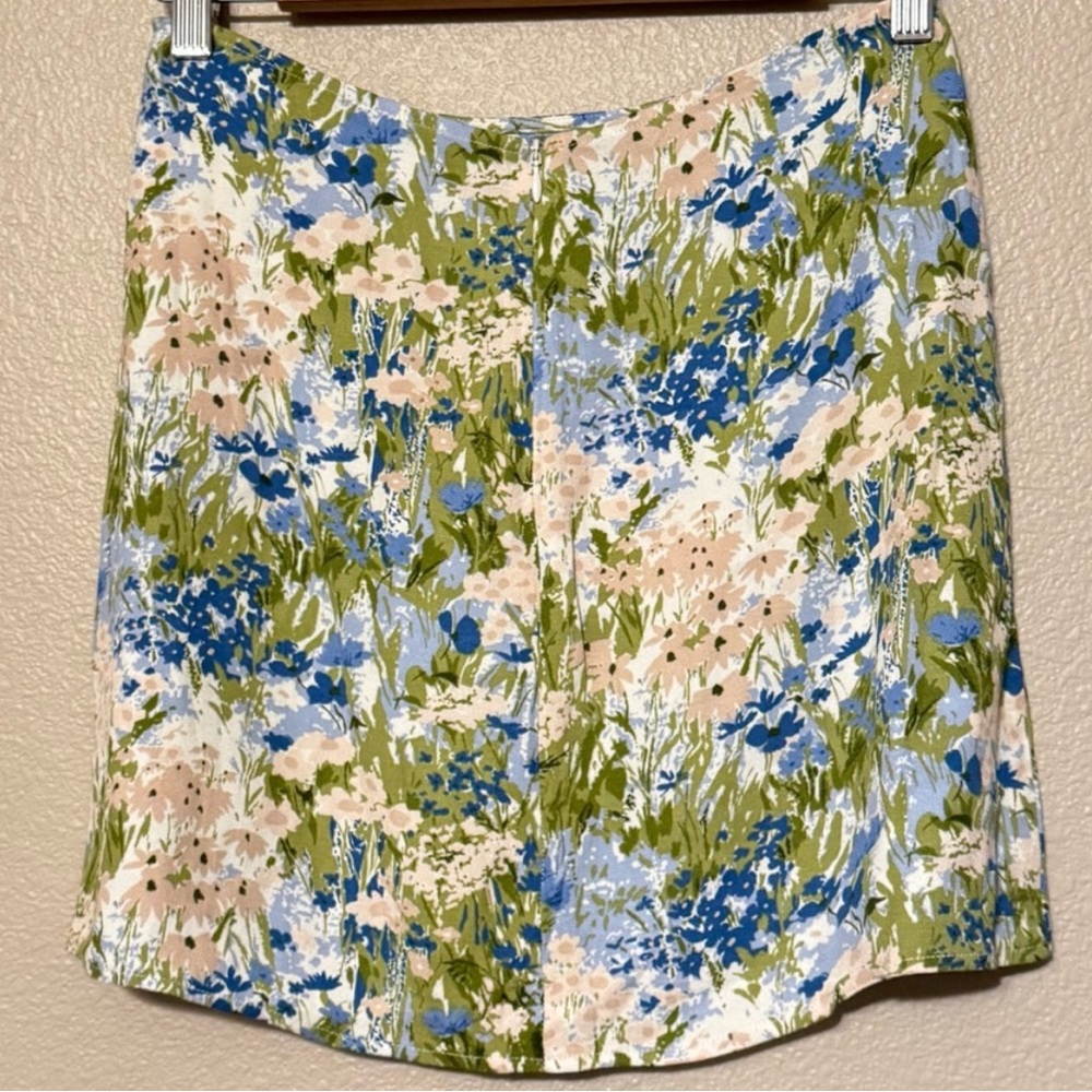 Reformation Margot Floral Mini Skirt - Picture 3 of 3